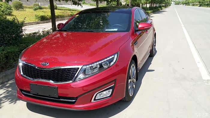 请各位有红色的来点图!_起亚k5论坛_汽车之家论坛