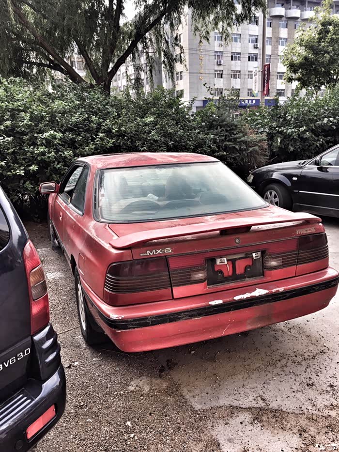 在大东北偶遇一辆马自达mx6,有这个车么?