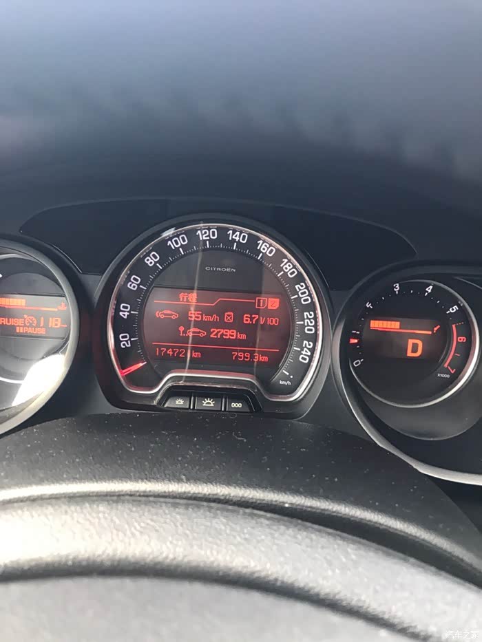 【图】第9个1万公里油耗图_雪铁龙c5论坛_汽车之家论坛