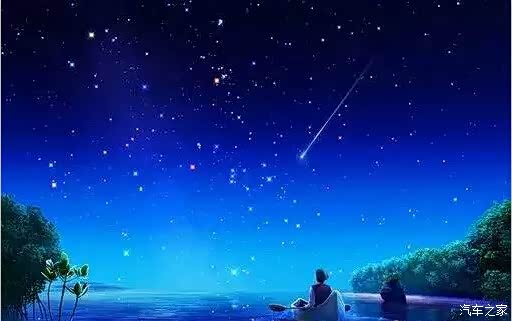从前,当人们看到流星,总是默默的闭上眼,许下心愿.