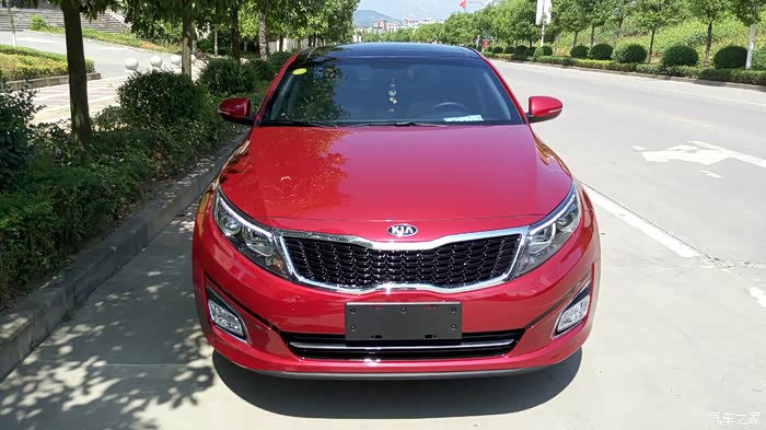 请各位有红色的来点图!_起亚k5论坛_汽车之家论坛
