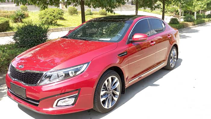 请各位有红色的来点图!_起亚k5论坛_汽车之家论坛