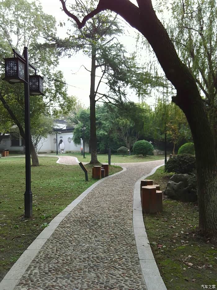 一人一车游江苏苏州震泽古镇震泽公园慈云禅寺文昌阁