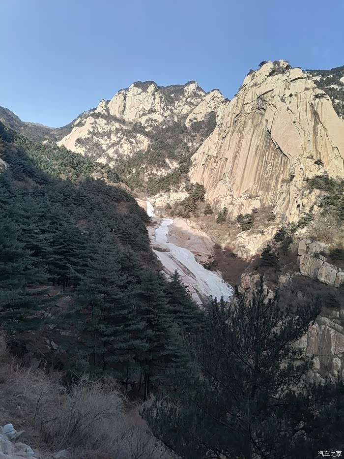 泰山后石坞冬日游