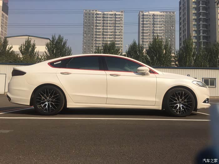 【图】售出成套18寸改装轱辘(轮毂 轮胎)_蒙迪欧论坛_汽车之家论坛