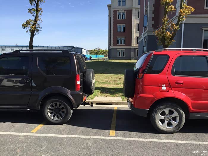 【图】5008和吉姆尼碰到了._众泰2008论坛_汽车之家论坛