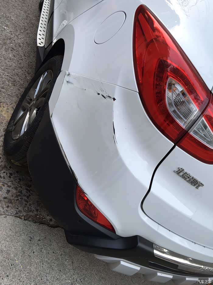 【图】车子被撞了 找不到人 怎么办._北京现代ix35论坛_汽车之家论坛