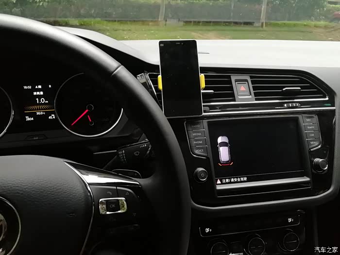 【图】倒车影像黑屏了_途观\/途观L论坛