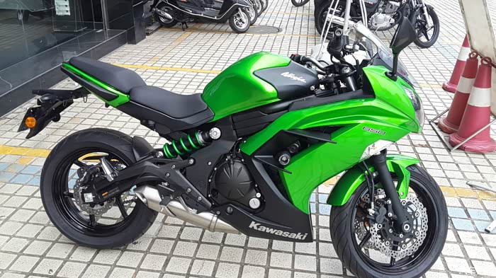 【图】几经周折,终在江门提绿色6f_川崎摩托车论坛_汽车之家论坛