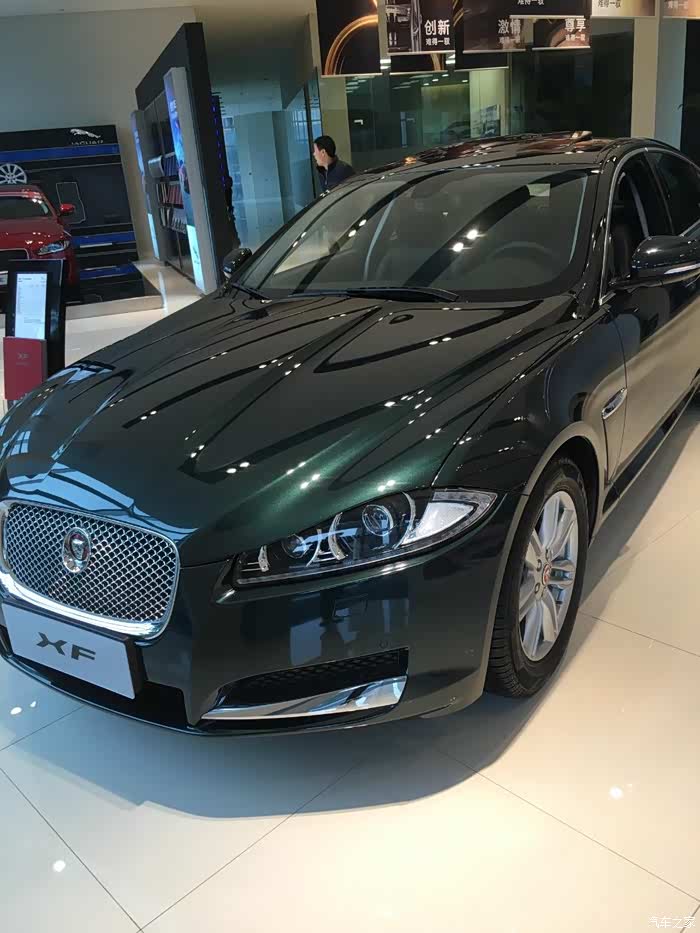 【图】英国绿这个颜色xf你们喜欢吗_捷豹xf论坛_汽车之家论坛