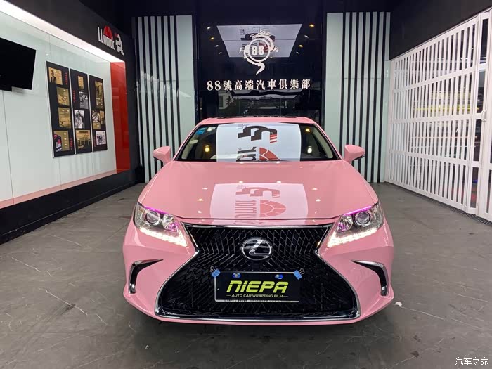 【图】老款es改色从黑到蓝又到现在的粉色_雷克萨斯es论坛_汽车之家