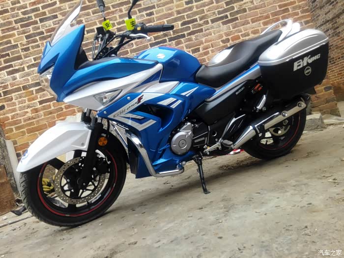 【图】蓝色f版骊驰_铃木摩托车论坛_汽车之家论坛