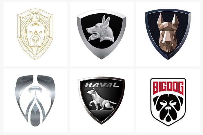 【图】哈佛大狗车标logo征集的50个入围方案_哈弗大狗论坛_汽车之家