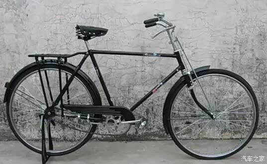38自行车,当时的交通工具