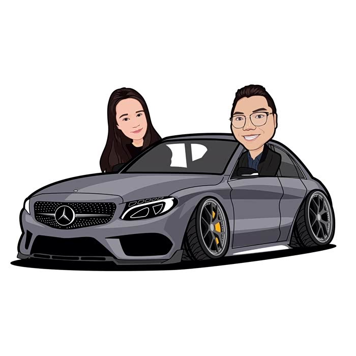 奔驰c200l 无意中的选择(钯银高清动态大片)