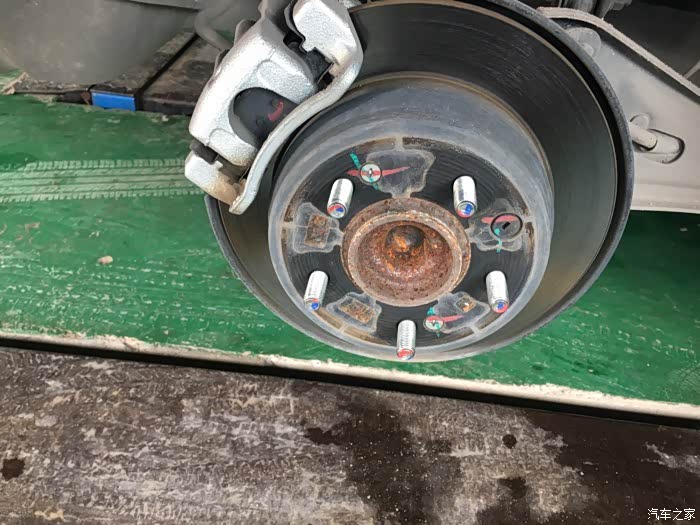 轮轴生锈正常吗?_起亚k5论坛_汽车之家论坛