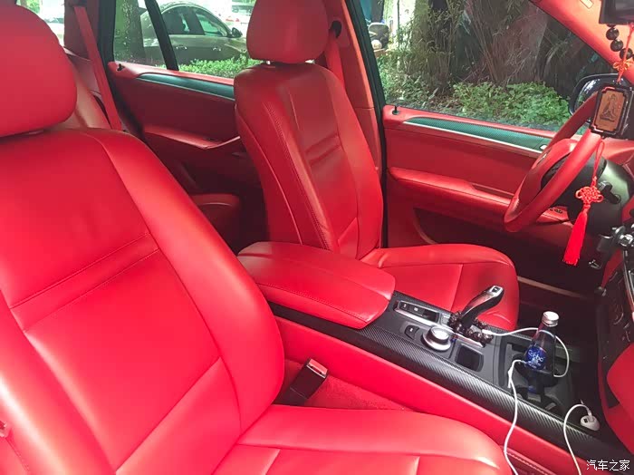 【图】我来一组x5改装的全红内饰图_宝马x5(进口)论坛_汽车之家论坛