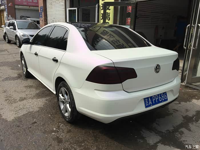 全新宝来改色低调亮骚