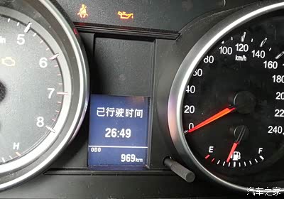 哪位dx晓得h6油量表上面的刻度是等量的吗?那么一格大约多少油?