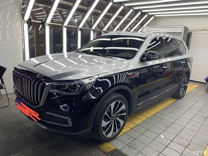 红旗19款hs7今儿改了双拼色效果怎么