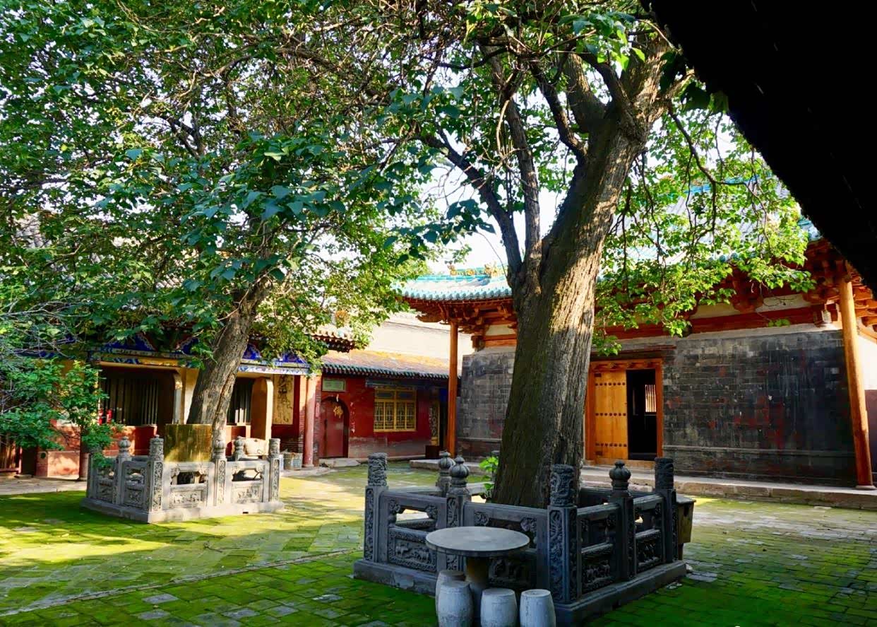 山西太谷圆智寺,建于唐朝贞观年间!
