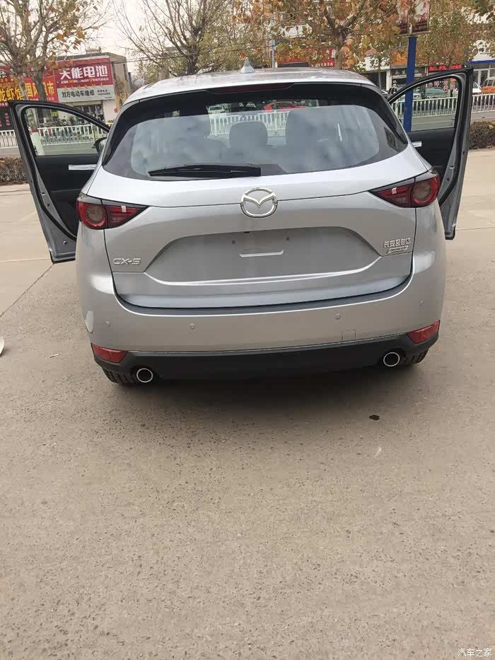 提车日记--山东枣庄第一辆第二代cx-5幻影银色