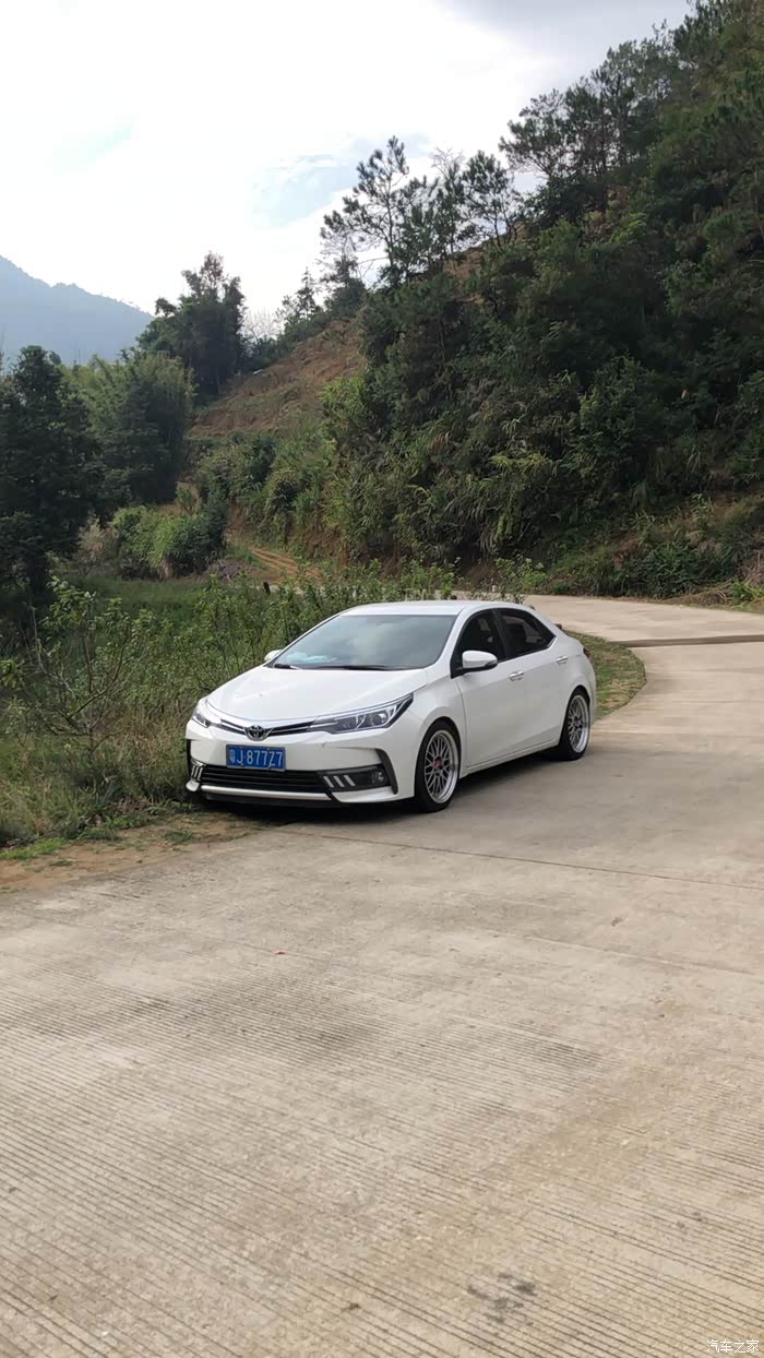 17改款卡罗拉改装bbslm轮毂