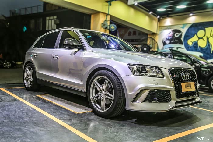 我只改车,不飙车--奥迪q5改装19寸轮毂