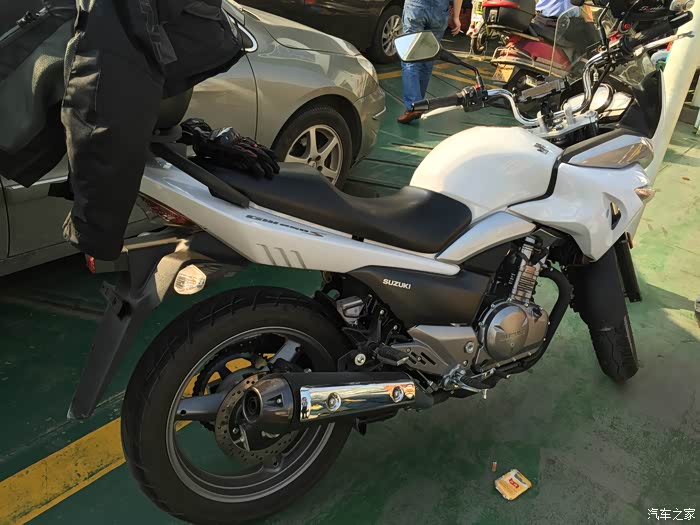 【图】深圳出gw250白色s版 今年2月份上牌 行使4100公里 无事故_铃木