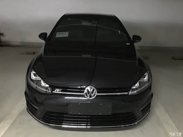 【图】今天新提17款rline黑色_高尔夫论坛_汽车之家论坛