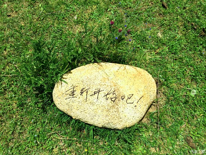 在这块石头上写字的也是个痴情人啊