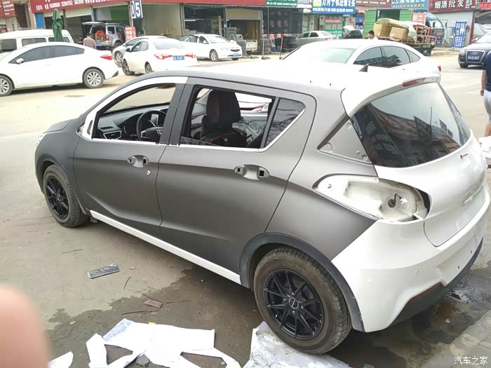 【图】310改色进行中……_宝骏310论坛_汽车之家论坛