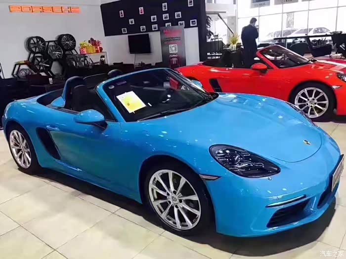【图】718 迈阿密蓝提车_保时捷718论坛_汽车之家论坛