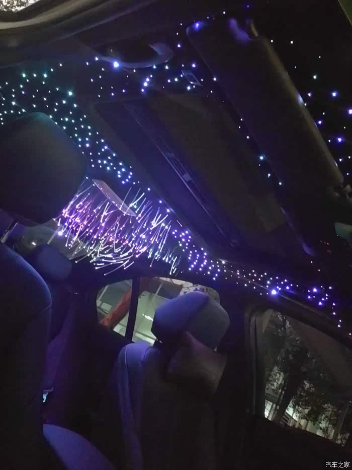 宝马3系diy星空顶.完美呈现.历经8天.