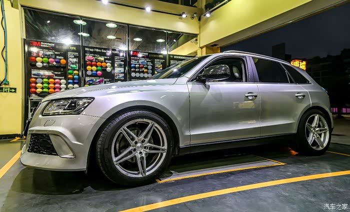 我只改车,不飙车--奥迪q5改装19寸轮毂