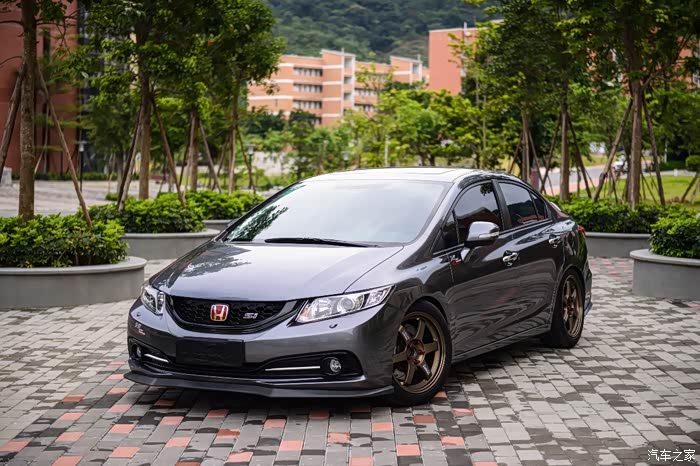 【图】9.5代灰色思域 我的改装之路(多图慎入)_思域论坛_汽车之家论坛