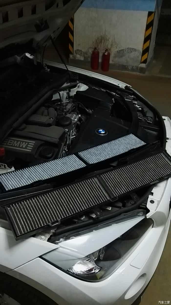 【图】也学着自己动手换空滤,空调滤._宝马x1论坛_汽车之家论坛