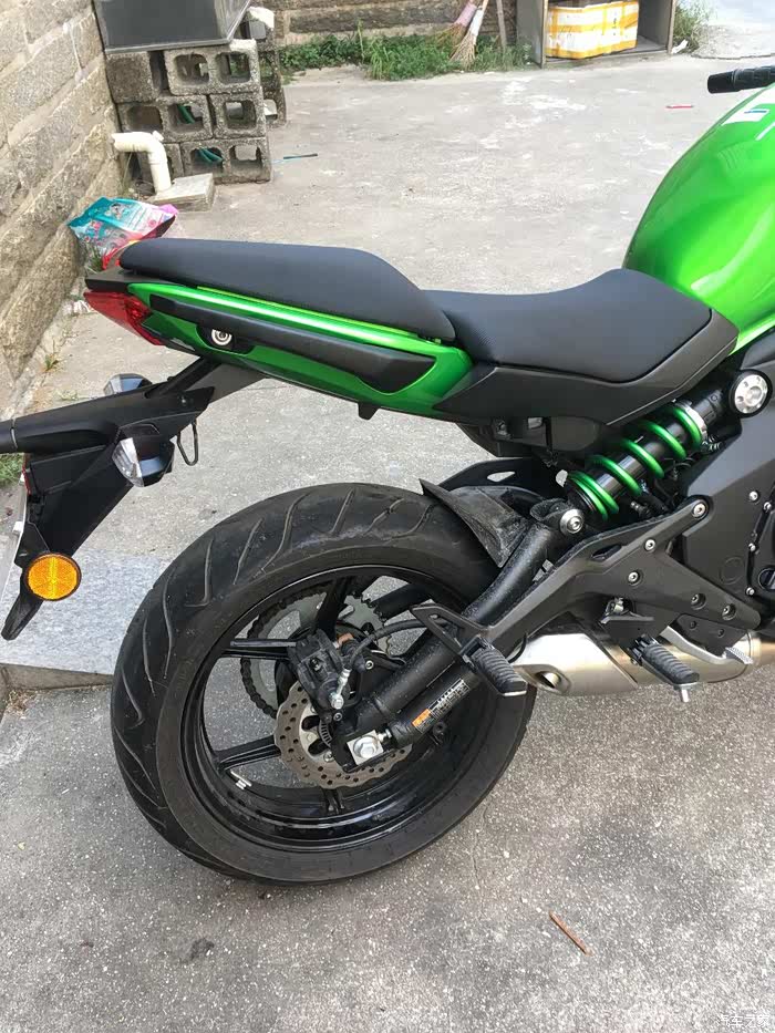 川崎大贸er650f提车感受不断更新