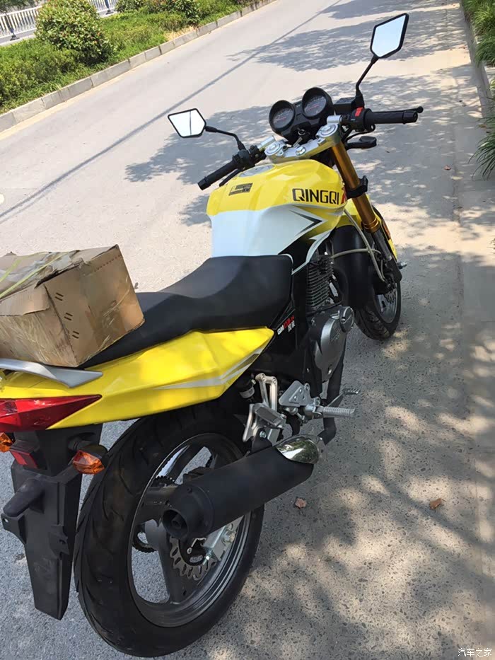 轻骑国俊200提车了