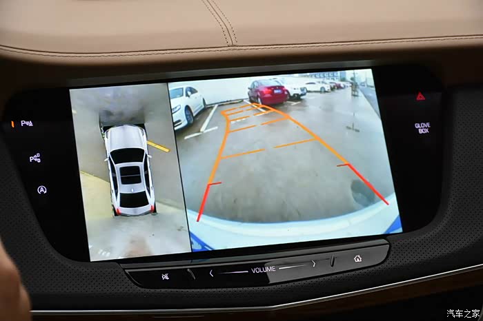 全景倒车影像的好处,有时候流媒体也会不管用啊_凯迪拉克ct6论坛_汽车