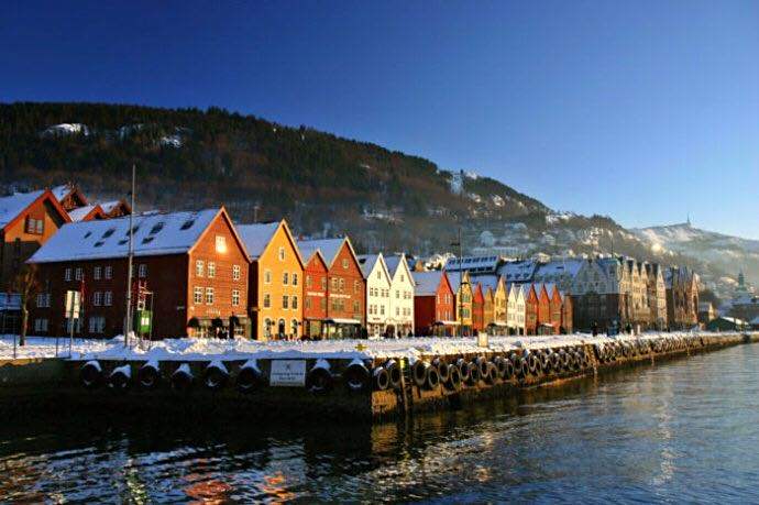 挪威最美的小镇图片