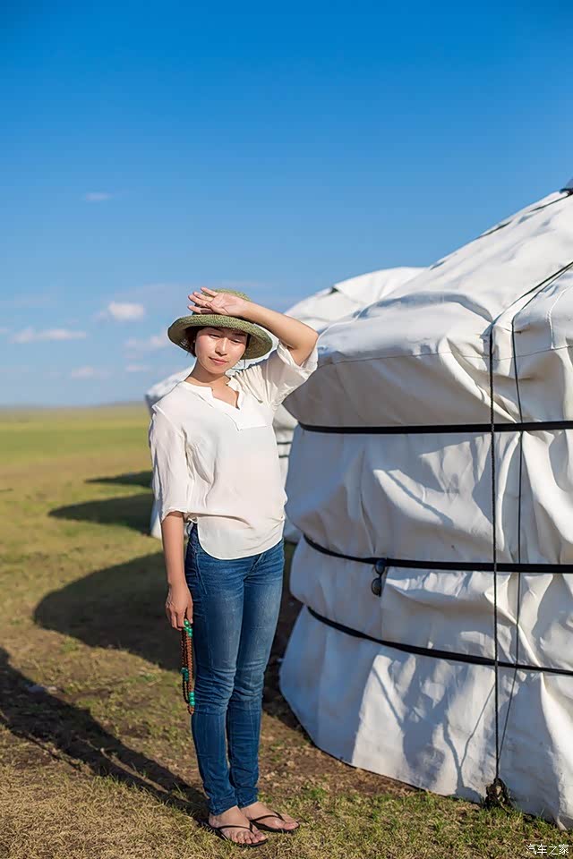 【人像】草原 蒙古包