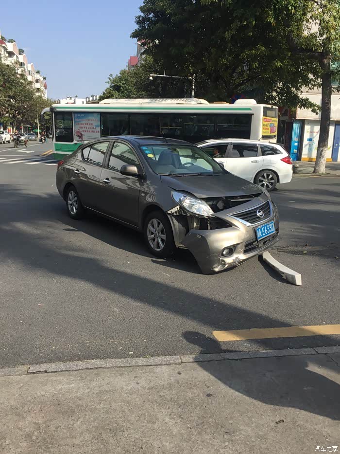 这是被电动车撞的