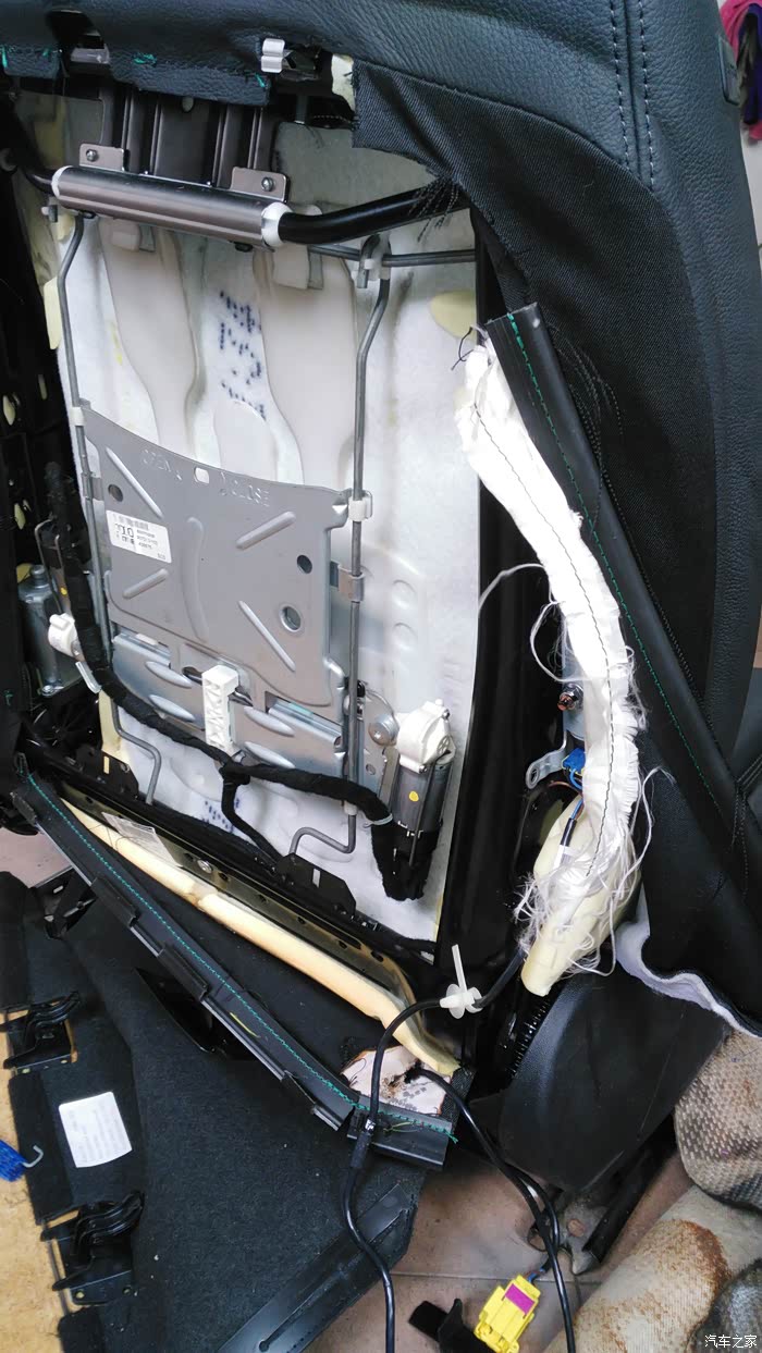1.4t终于换上a6电动座椅