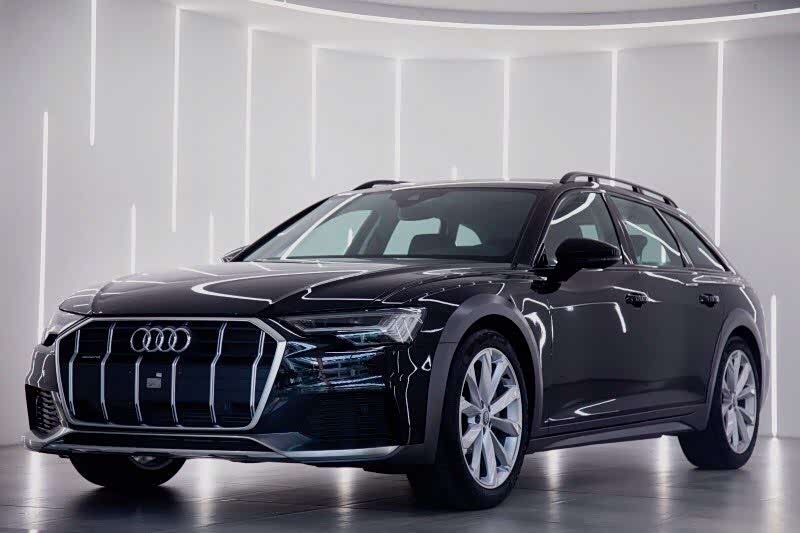 奥迪a6allroad旅行版跨界车独特的颜值