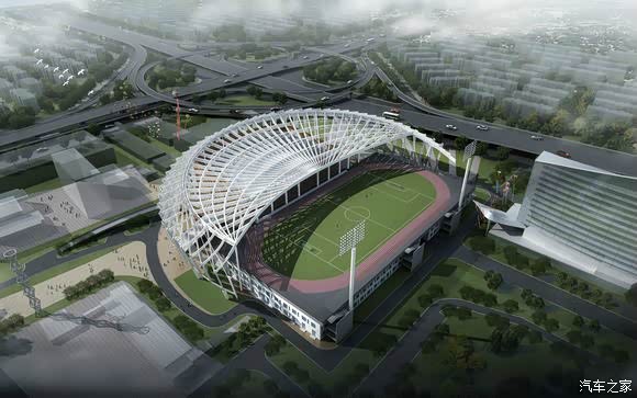 【图】新的闸北体育中心?_上海论坛_汽车之家论坛
