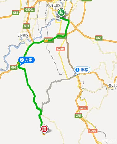 路线,路好弯道多注意安全,第二天回来的时候都看见一辆货车冲出马路了