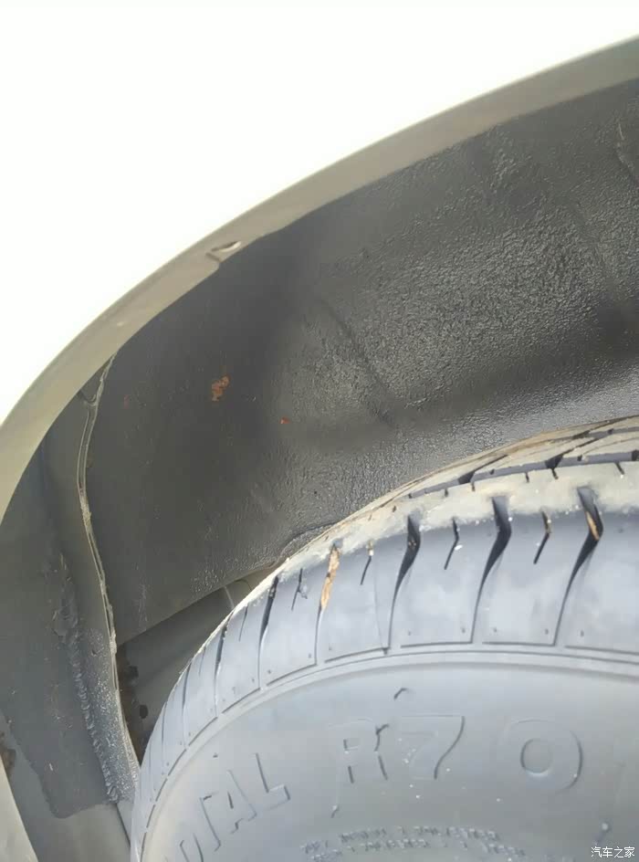 2实用型后轮没挡泥壳,你们呢?_五菱荣光v论坛_汽车之家论坛