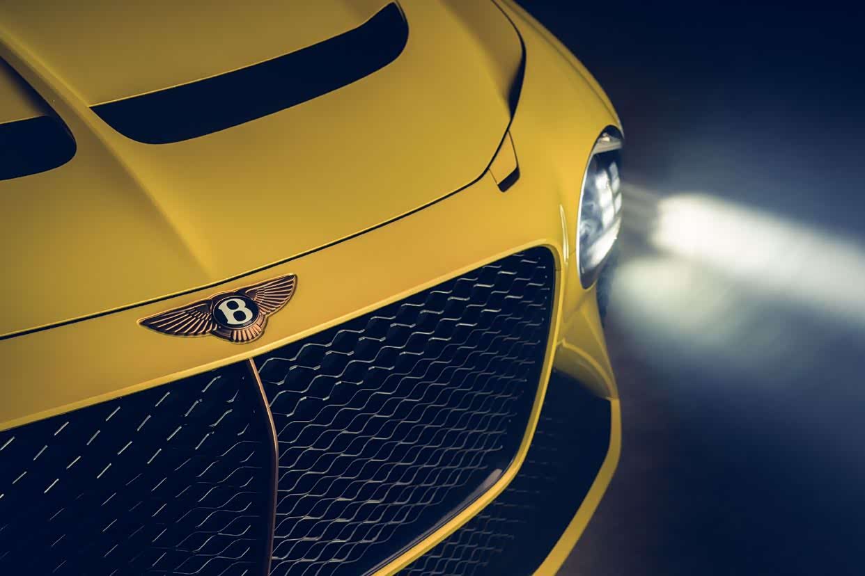 汲取灵感自宾利 exp 100 gt 概念车