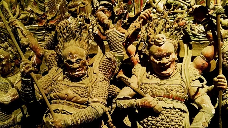 在水陆庵中有一个未解之谜就是这些精美的彩塑到底是谁所造